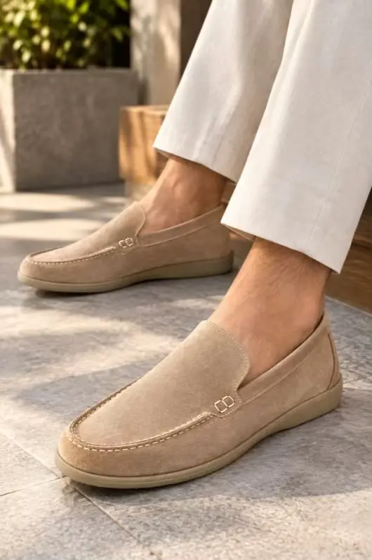 لوفر مردانه بهامین (چرم طبیعی) کد M010 - تصویر 2