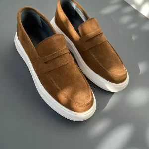 لوفر مردانه بهامین (چرم طبیعی) کد M002 - تصویر 4