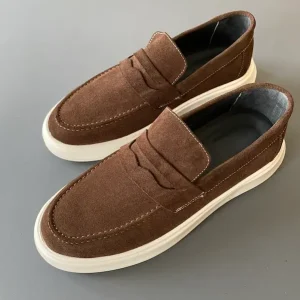 لوفر مردانه بهامین (چرم طبیعی) کد M002 - تصویر 3