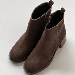 نیم بوت بهامین (چرم طبیعی) کد N133 - تصویر 3