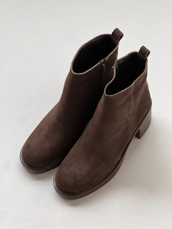 نیم بوت بهامین (چرم طبیعی) کد N133 - تصویر 3