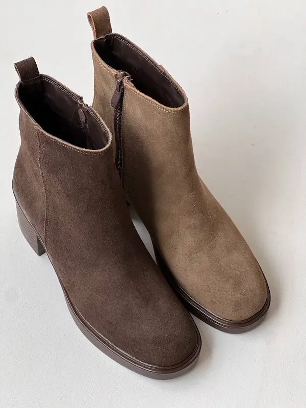 نیم بوت بهامین (چرم طبیعی) کد N133